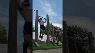 Working out, outside