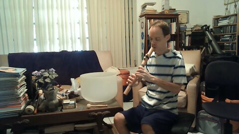 Memorial Day 2021 - Crystal Singing Bowl & Flute Taps - Jedi Shaman