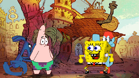 MUGEN - Patrick Star & Aardvark vs. Spongebob & Mung Daal - Download