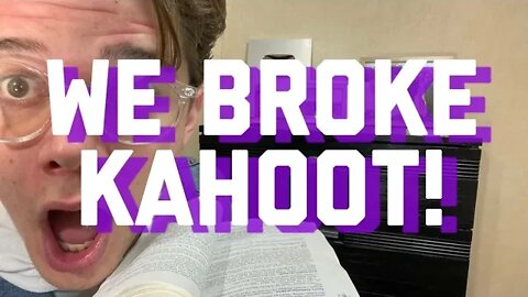 LIVE KAHOOT YOUTH BIBLE STUDY || record attempt || Gabe Poirot