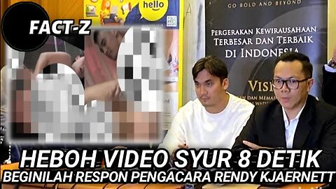 BERITA ARTIS: HEBOH VIDEO SYUR 8 DETIK MIRIP RENDY KJAERNETT-SYAHNAZ