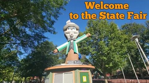 Morning at the Minnesota State Fair