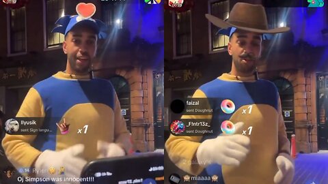 Niko Omilana Doing TikTok NPC Livestream to 33k Viewers