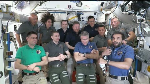 Expedition 69 NASA’s SpaceX Crew-6 Space Station Farewell Remarks - Aug. 31, 2023