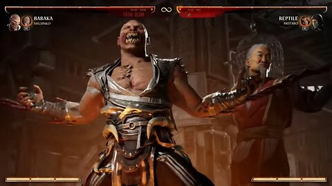 Mortal Kombat 1 2023 Baraka & Shunjiko Kameo Fatal Blow