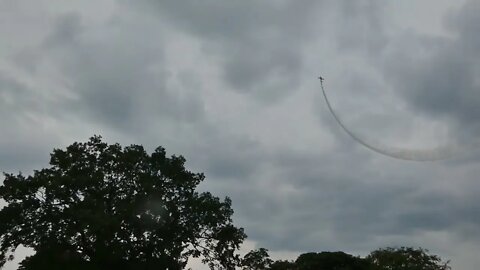 Haigh Hall, Wigan. Queens Platinum Jubilee. Steve Carver Aerobatic Display.