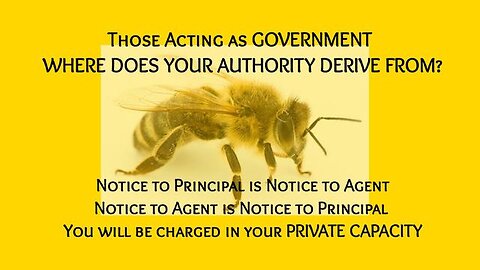 GovCo Bee Crimes Food Sabotage