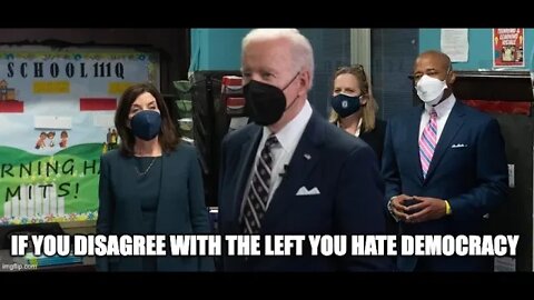 Biden “MAGA Semi Fascist”, Hochul “Leave NY”, Crist “Right Toothless Hateful ”