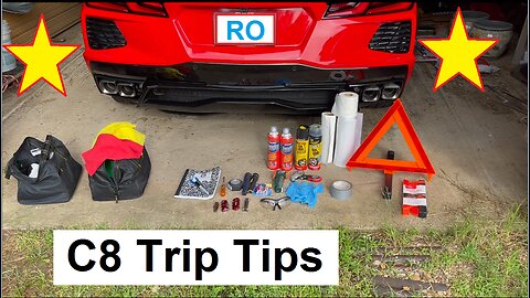 Terrible C8 Trips STOPPED * Covette [most cars] Trip Tips * How To STOP Chaos * Think Safety First