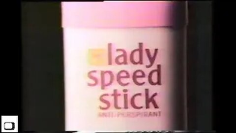 Lady Speed Stick Deodorant Commercial (1987)