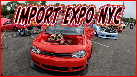 Exploring Flushing NY's Import Expo: Unique Builds, Thai Food Adventure & Car Mishaps!