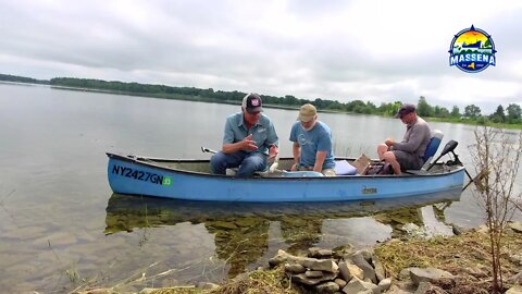 Tagging fish for Kids Fishing Derby Saturday, July 31st 2021.