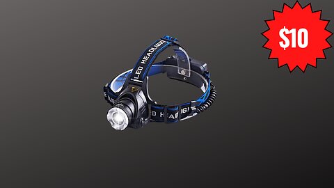 LED Headlamp Fishing Headlight T6/L2/V6