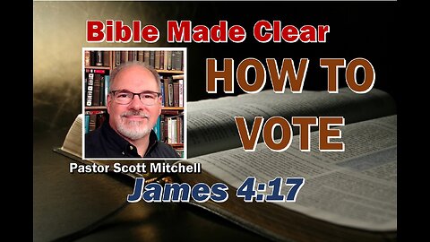 How To Vote, Scott Mitchell