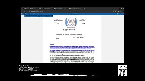 Project Preparation/Measurement at Active Inference Institute in 2024 ~ Forms open