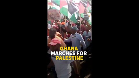 GHANA MARCHES FOR PALESTINE