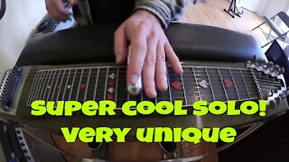 Jazzman pedal steel guitar lesson solo by Al Brisco