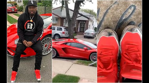 50 Cent's Epic Style: Matching his Kicks with his Ride!