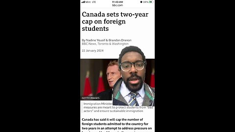 Canada caps international students #immigration #canada #housingcrisis