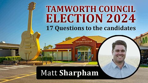 Matt Sharpham - Answers to 17 Questions - Thank you