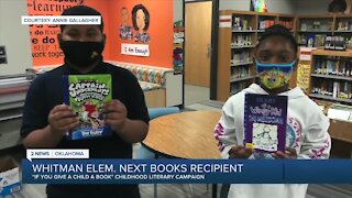 Whitman Elem. Next Books Recipient