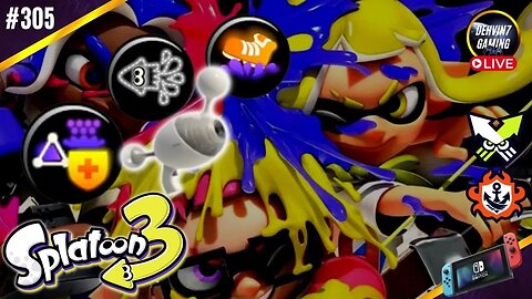 Turf Wars and anarchy with viewers with Luna Blaster! | Splatoon 3 Gameplay Livestream