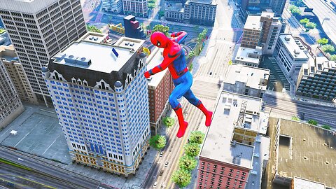 GTA 5Spiderman Epic Jumps Ragdolls Stunts & Fails Episode 101 (Euphoria Ragdolls)