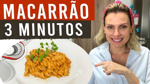 MACARRÃO CREMOSO NA PANELA DE PRESSÃO EM 3 MINUTOS