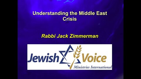 Jack Zimmerman (slides play throughout video) - Jewish Voice Ministries