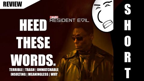 NETFLIX RESIDENT EVIL BE LIKE... (Review Clip) | Baffled Buffoon #shorts