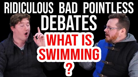 Ridiculous bad pointless debates: SWIMMING