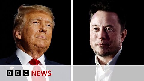 Donald Trump returns to X for interview with Elon Musk | BBC News