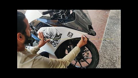 Ktm RC Graphics Installation | KTM RC Modification | Vwraps Sikar |