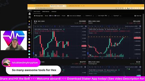 Hex Crypto Markets LIVE! Hex, Hedron, Maxi, PLSD, Wait! Community Hangout!