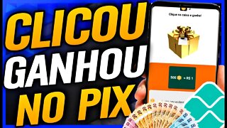 NOVO APP DE GANHAR DINHEIRO PAGANDO VIA PIX PARA CLICAR NA TELA