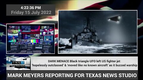 Black triangle UFO left US fighter jet ‘hopelessly outclassed’ & ‘moved like no known aircraft’