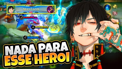 ELE É O MAGO MAIS FORTE DO META ATUAL! NÃO TEM JEITO | MOBILE LEGENDS