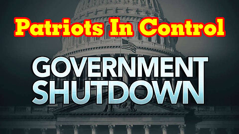 Trump Just Hint at Something > Patriots In Control. Government Shutdown