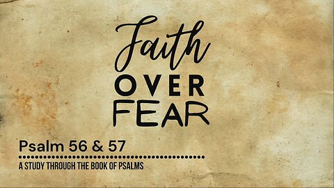 Faith over Fear | Pastor Abram Thomas