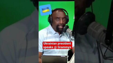 Zelensky goes full black preacher @ the Grammys #grammys