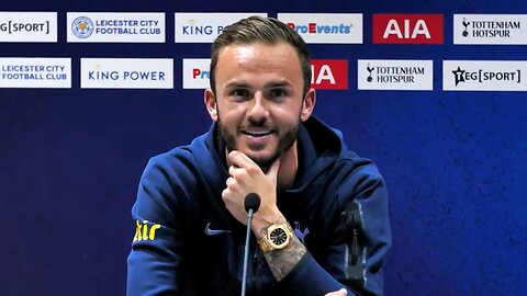 'I'm an AMBITIOUS guy! I'm HUNGRY to do well! Here TO WIN!' | James Maddison | Tottenham v Leicester