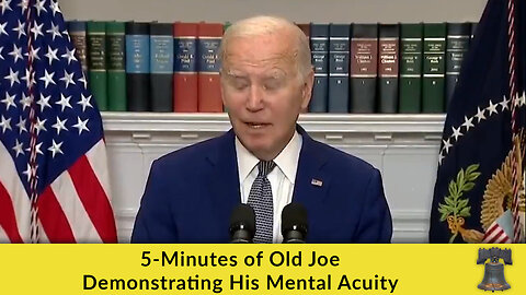 5-Minutes of Old Joe Demonstrating His Mental Acuity