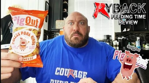 Pig Out Pigless Pork Rinds Ryback Feeding Time Review