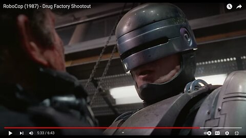 Robocop Drug Factory Scene