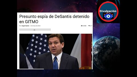 Presunto espía de DeSantis detenido en GITMO