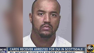 Scottsdale police stop, arrest Michael Floyd