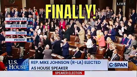 🚨 BREAKING: Rep. Mike Johnson has officially been elected Speaker of the House