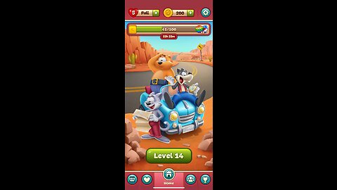 Toon Blast Level 14