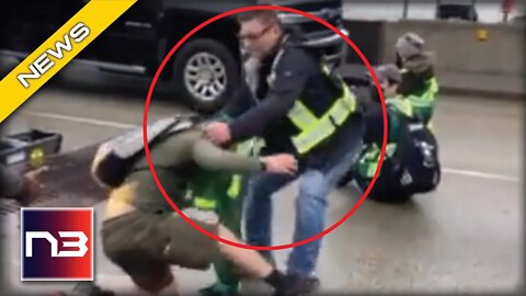 Protestors Blocking Canadian Bridge Surprised When Commuters Take Matters Into Their Own Hands!