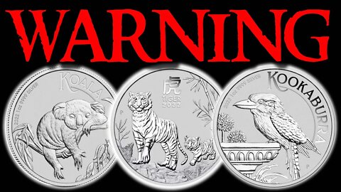 2022 Silver Coin Warning - Silver Premiums Higher Out The Gate!